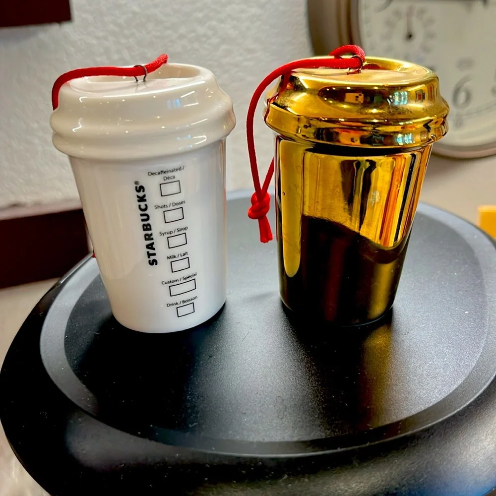 Starbucks ornaments - Picture 2 of 3